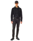 Diesel Black Cotton Jeans & Pant