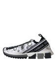 Dolce & Gabbana White Sorrento Crystals Sneakers Shoes
