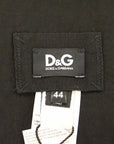 Dolce & Gabbana Black Silk Womens Waist Cummerbund