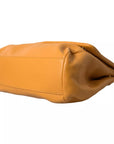 Dolce & Gabbana Yellow Leather Hand Shoulder Purse Satchel SICILY Bag