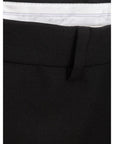 Burberry Black Wool Jeans & Pant
