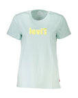 Levi's Light Blue Cotton Tops & T-Shirt