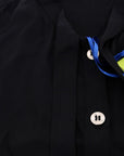 Versace Jeans Chic Sleeveless Black Shirt Blouse