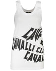 Cavalli Class White Cotton Women Top