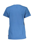 Levi's Blue Cotton Women T-Shirt