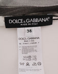 Dolce & Gabbana Elegant Striped Stretch Blouse