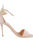 Elisabetta Franchi Studded Star Suede Heeled Sandals