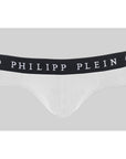 Philipp Plein White Cotton Men Boxer Short