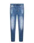 Dsquared² Blue Cotton Men's Distressed Jean