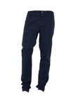 Made in Italy Sophisticated Summer Cotton-Blend Trousers