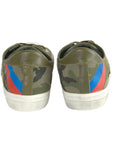 Philippe Model Green Leather Men Sneaker