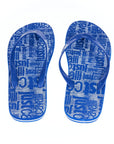 Just Cavalli Light Blue PVC Men Sandal