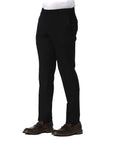 Trussardi Black Wool Men Pants