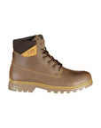 Carrera Chic Lace-Up Boots with Contrasting Details