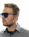 Police Blue Men Sunglasses