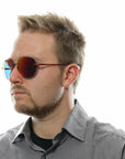 Police Red Men Sunglasses