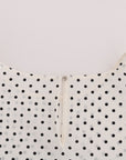 Dolce & Gabbana Chic Polka Dot Silk Blouse