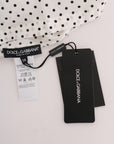 Dolce & Gabbana Chic Polka Dot Silk Blouse