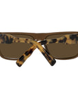 Ermenegildo Zegna Brown Men Sunglasses
