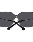Carolina Herrera Black Women Sunglasses