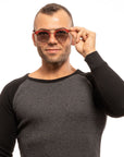 Police Multicolor Men Sunglasses