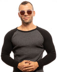 Police Transparent Men Sunglasses