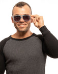 Police Gray Men Sunglasses