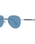 Zegna Couture Silver Men Sunglasses