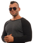 Zegna Couture Black Men Sunglasses