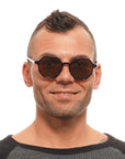 Ted Baker Brown Men Sunglasses