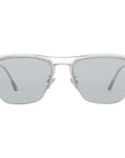 Police Silver Men Sunglasses