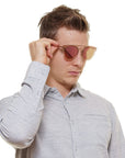 Police Rose Gold Men Sunglasses