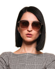 Ted Baker Rose Gold Women Sunglasses