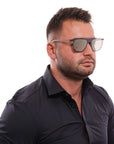 Police Gray Men Sunglasses