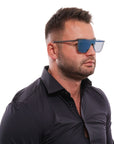 Police Blue Men Sunglasses