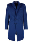 Made in Italy Blue Wool Vergine Jacket