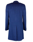 Made in Italy Blue Wool Vergine Jacket