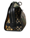 Dolce & Gabbana Multicolor Camouflage Patchwork Crossbody Bag