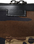 Dolce & Gabbana Multicolor Camouflage Patchwork Crossbody Bag
