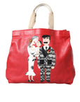 Dolce & Gabbana Red Leather