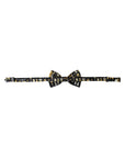 Dolce & Gabbana Black Silk Cocktail Adjustable Neck Men Bow Tie