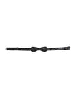 Dolce & Gabbana Black Silk Jacquard Adjustable Neck Men Bow Tie