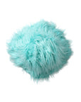 Dolce & Gabbana Mint Green Acrylic Fur Womens Bucket Hat