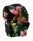 Dolce & Gabbana Black Floral Print Whole Head Wrap Hat