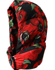 Dolce & Gabbana Multicolor Anemone Whole Head Wrap Hat