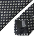 Dolce & Gabbana Black 100% Silk Patterned Adjustable Men Tie