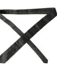 Dolce & Gabbana Dark Gray 100% Silk Fantasy Adjustable Men Tie
