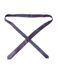 Dolce & Gabbana Blue Purple Patterned Silk Adjustable Men Tie