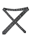 Dolce & Gabbana Black Patterned 100%Silk Adjustable Tie