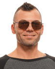 Timberland Brown Men Sunglasses